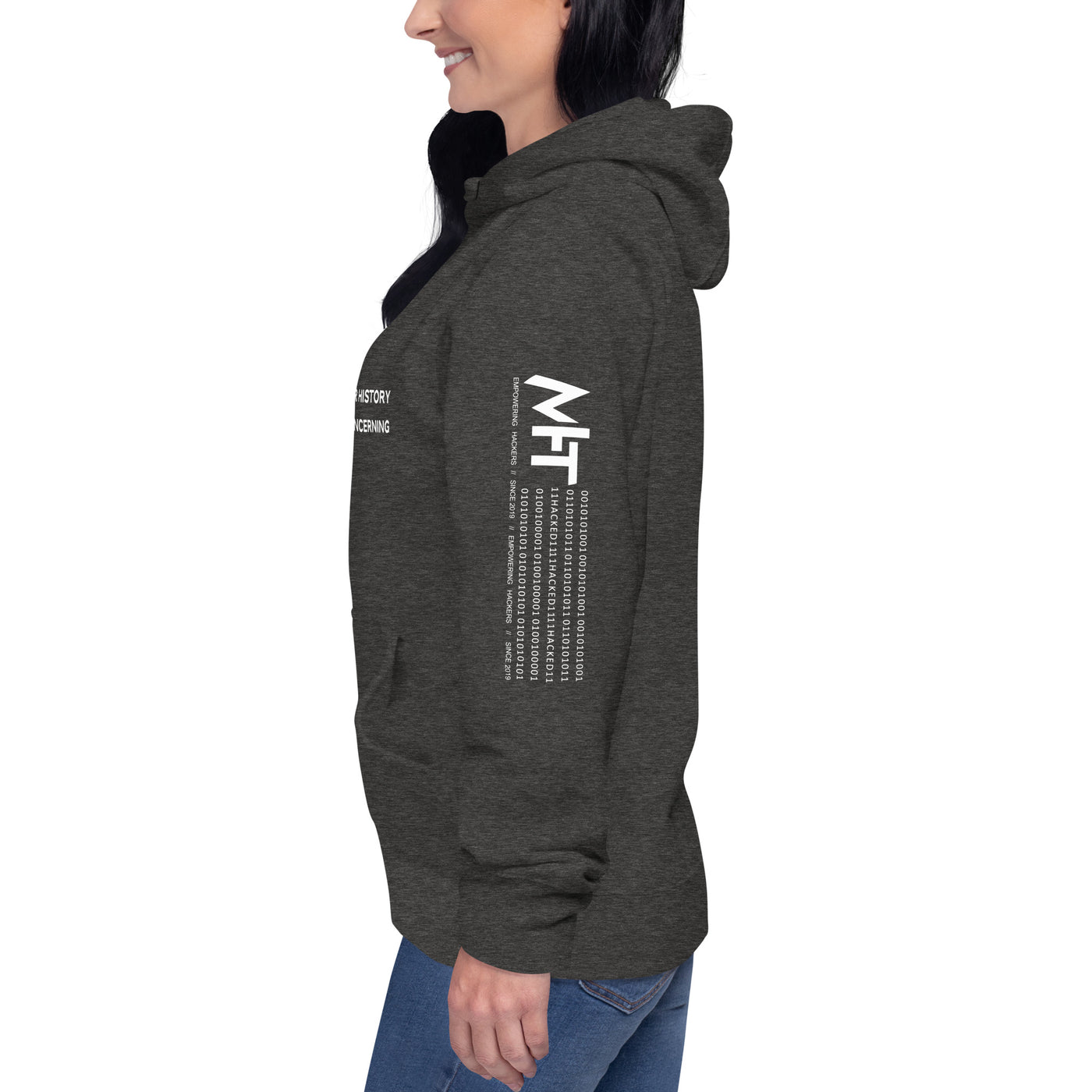 Your Browser History is Morally Concerning Unisex Hoodie