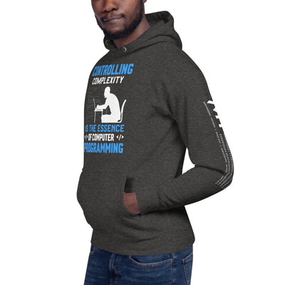 Controlling Complexity is the Essence of Computer Programming Unisex Hoodie