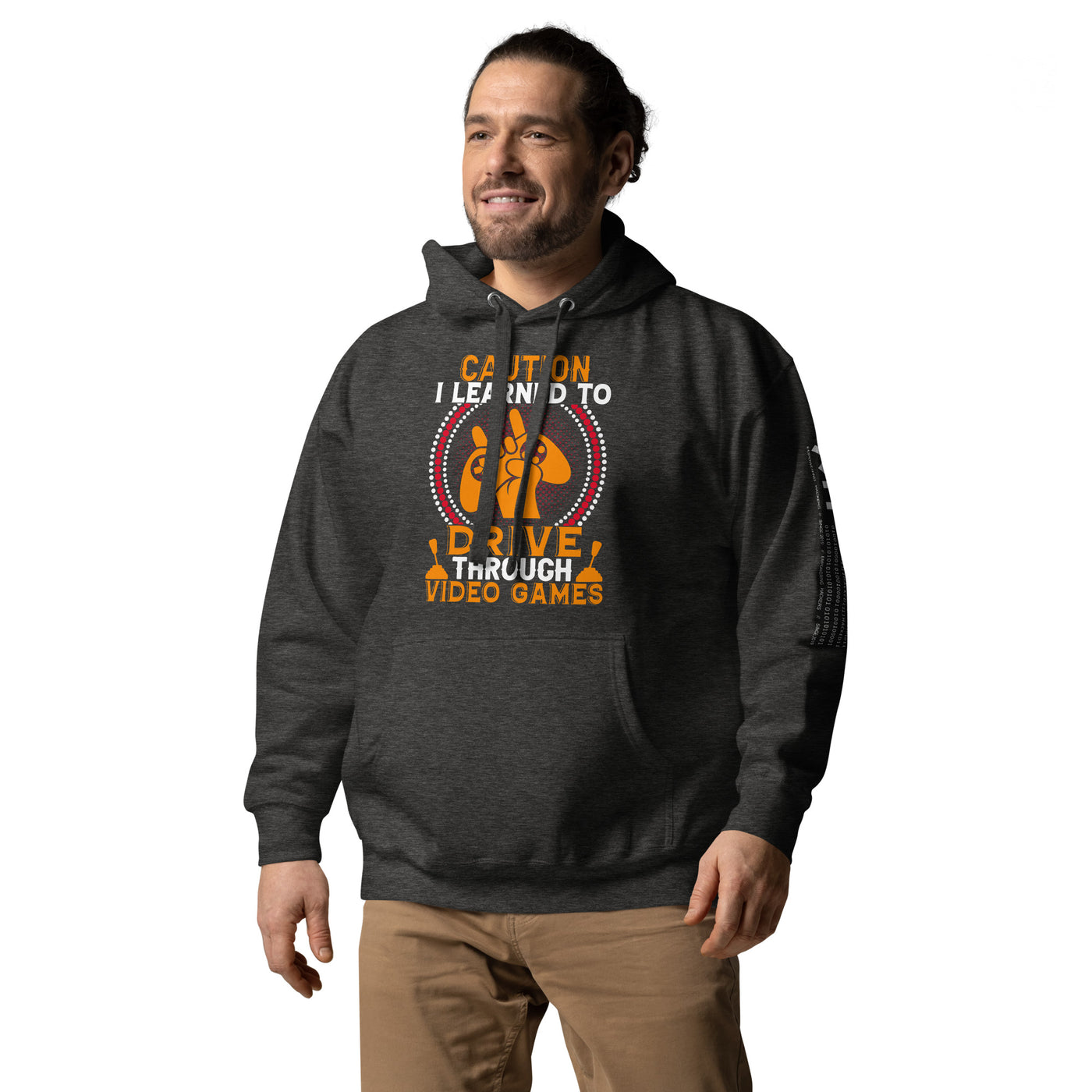 Caution! I learned to Drive Video Games Unisex Hoodie