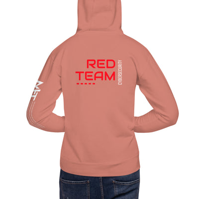 Cyber Security Red Team V14 - Unisex Hoodie ( Back Print )