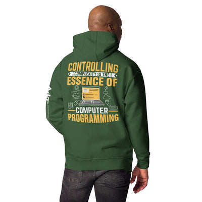 Controlling complexity is the Essence of Computer Programming Unisex Hoodie
