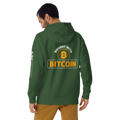 Bought with Bitcoin - Unisex Hoodie ( Back Print )