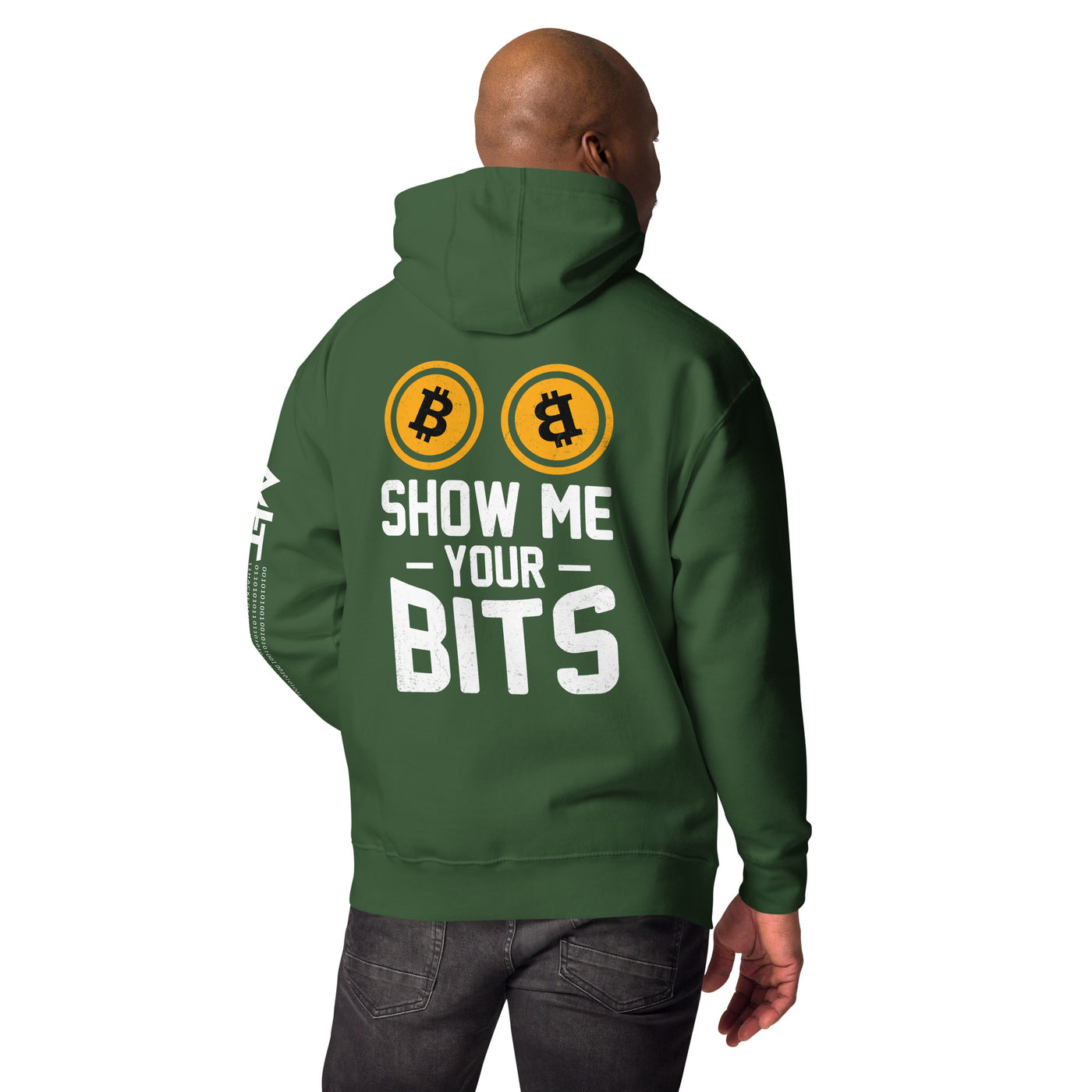 Show me your Bits - Unisex Hoodie ( Back Print )