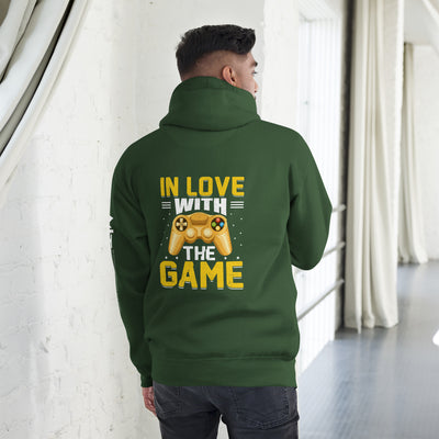 In Love With The Game - Unisex Hoodie ( Back Print )