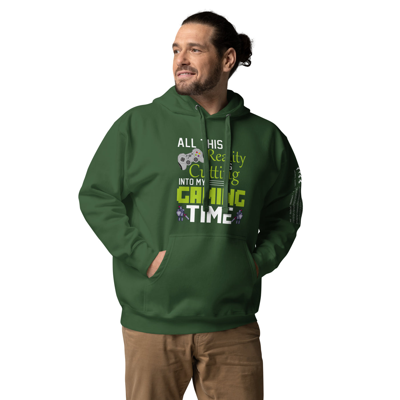 All this reality is cutting my Gaming Time - Unisex Hoodie