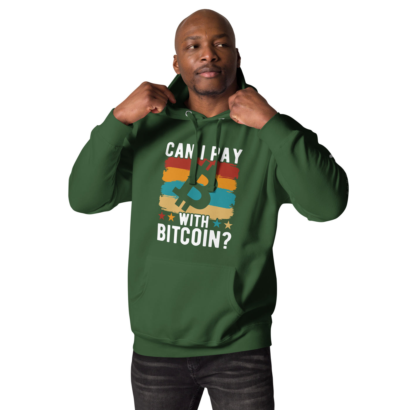 Can I pay with Bitcoin - Unisex Hoodie