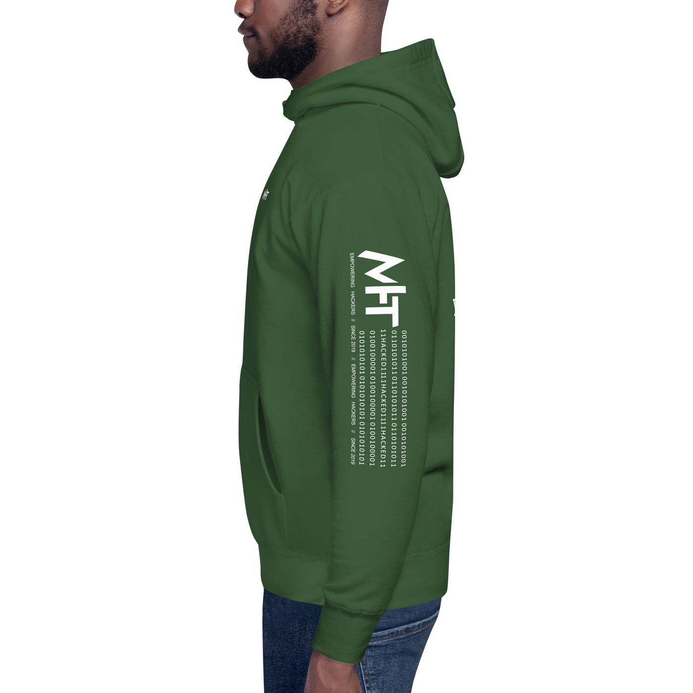 Show me the Nothing you Clicked on V1 Unisex Hoodie  ( Back Print )