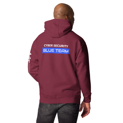 Cyber Security Blue Team V12 - Unisex Hoodie ( Back Print )