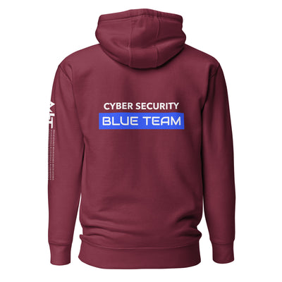 Cyber Security Blue Team V12 - Unisex Hoodie ( Back Print )