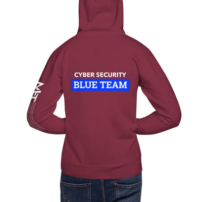 Cyber Security Blue Team V6 - Unisex Hoodie ( Back Print )