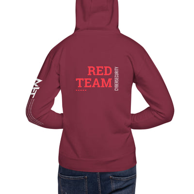 Cyber Security Red Team V12 - Unisex Hoodie ( Back Print )