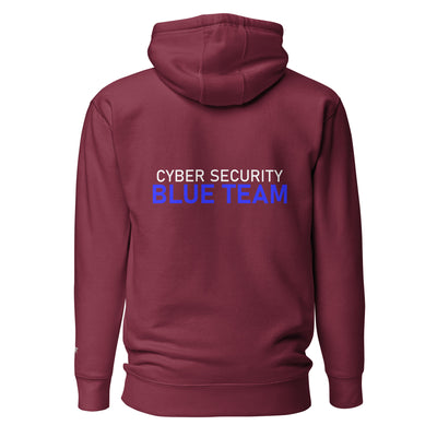 Cyber Security Blue team V4 - Unisex Hoodie ( Back Print )