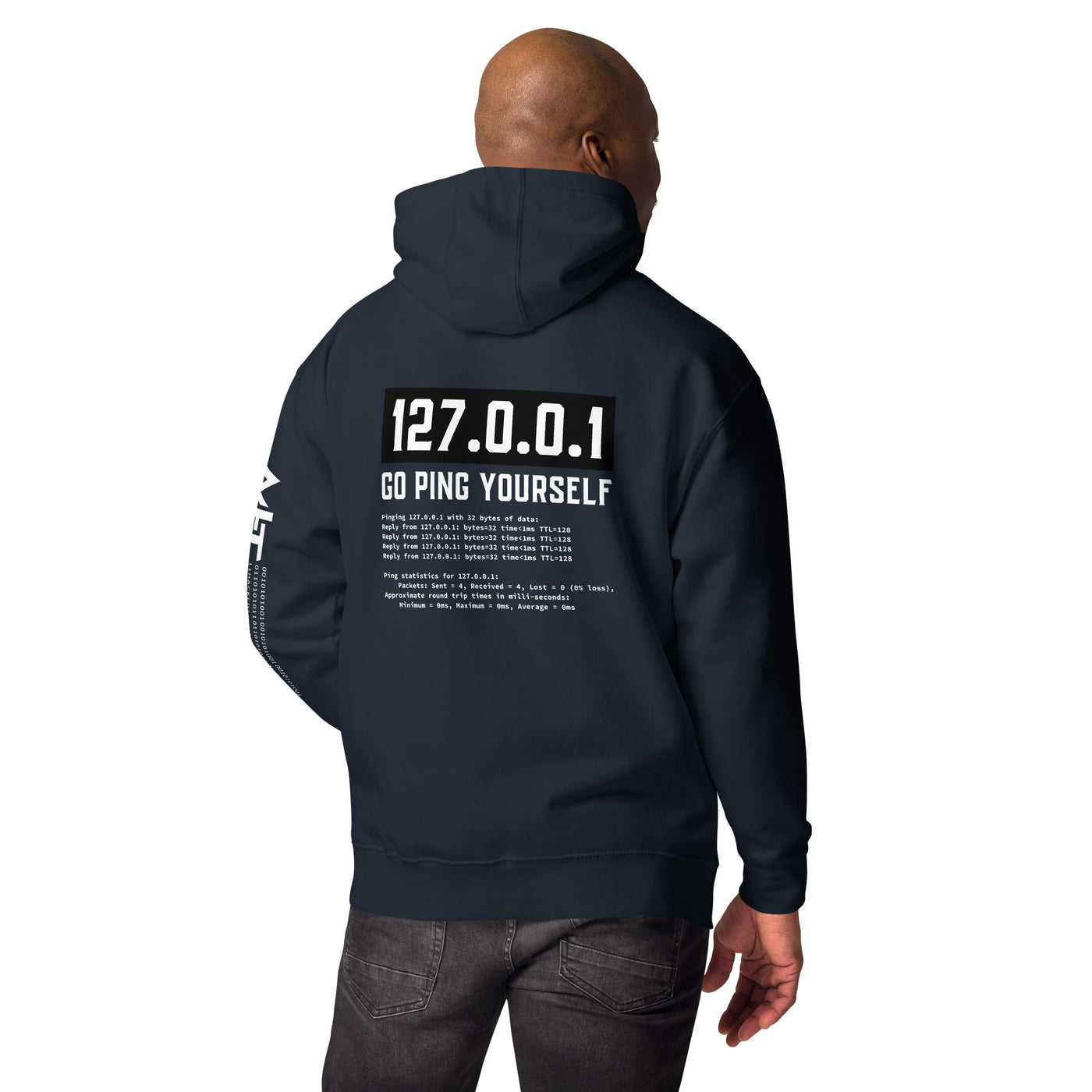 Go ping yourself - Unisex Hoodie ( Back Print )
