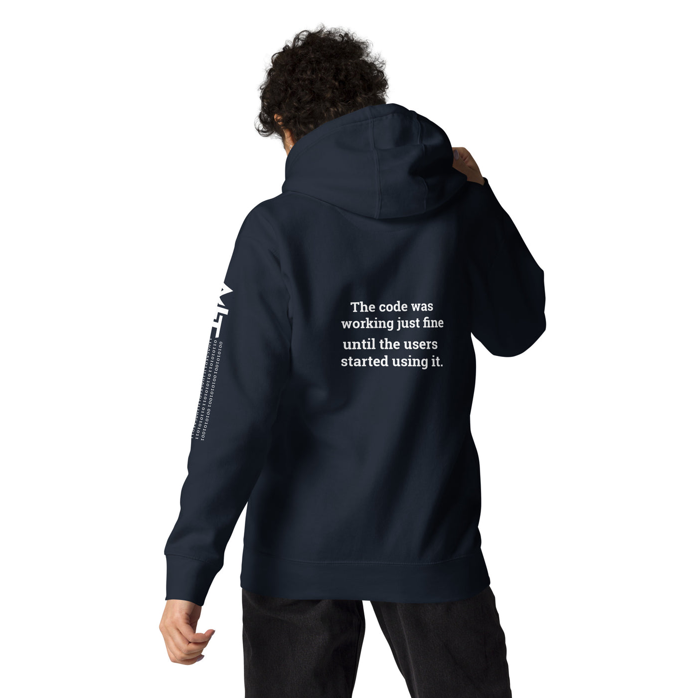 The code was working just fine until the users started using it V1 - Unisex Hoodie ( Back Print )