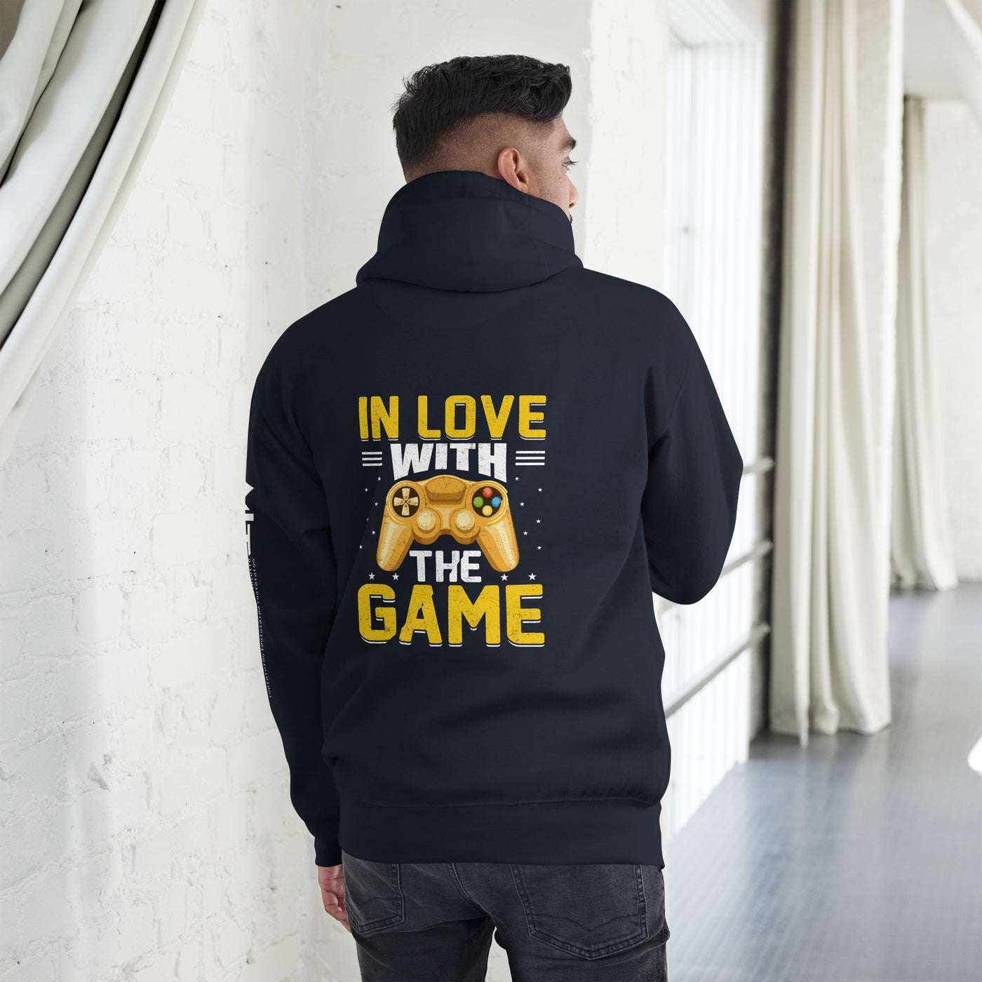 In Love With The Game - Unisex Hoodie ( Back Print )