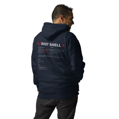 Root Shell - Unisex Hoodie ( Back Print )