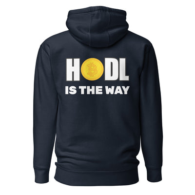Hodl is the way - Unisex Hoodie (back print)