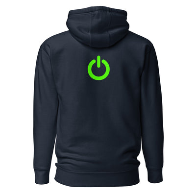 Power on - Unisex Hoodie (back print)