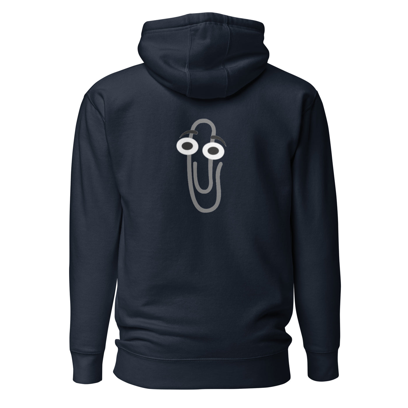 Poor Clippy - Unisex Hoodie (back print)