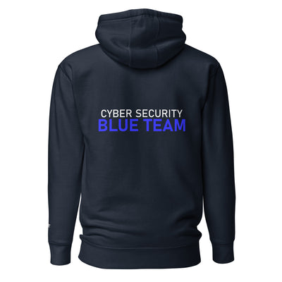 Cyber Security Blue team V4 - Unisex Hoodie ( Back Print )