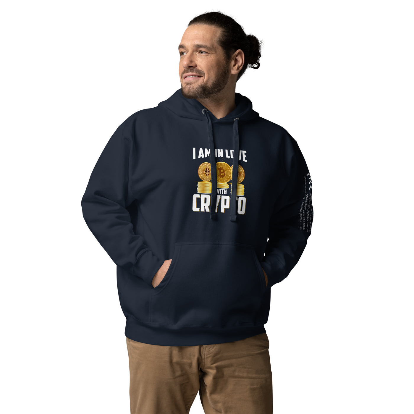 I am in love with Crypto Unisex Hoodie