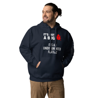 It's not a Bug - Red Unisex Hoodie