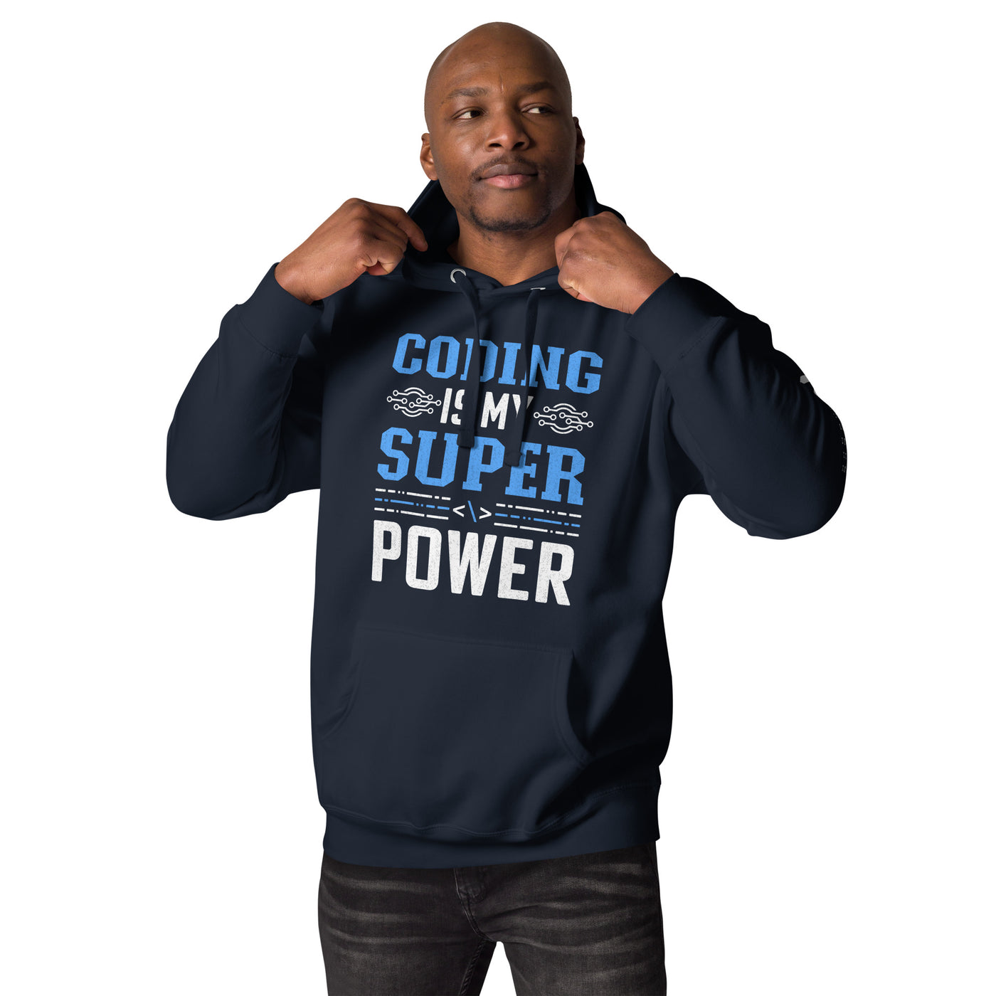 Coding is My Super Power Unisex Hoodie