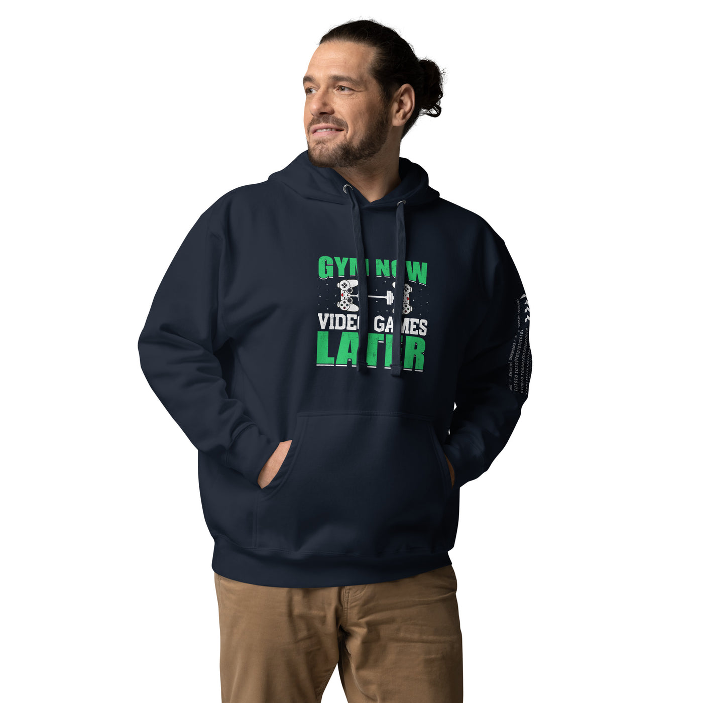 Gym now, Video Games Later - Unisex Hoodie