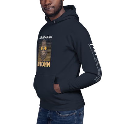 Ask Me about Bitcoin Ape - Unisex Hoodie