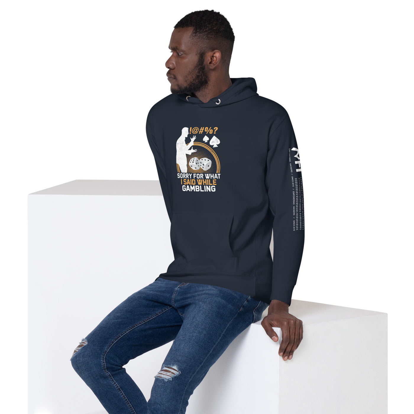 Sorry for what I Said while Gambling - Unisex Hoodie