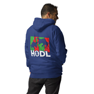 HODL - Unisex Hoodie ( Back Print )