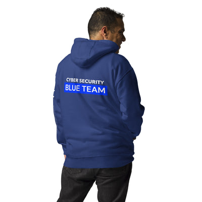 Cyber Security Blue Team V7 - Unisex Hoodie ( Back Print )