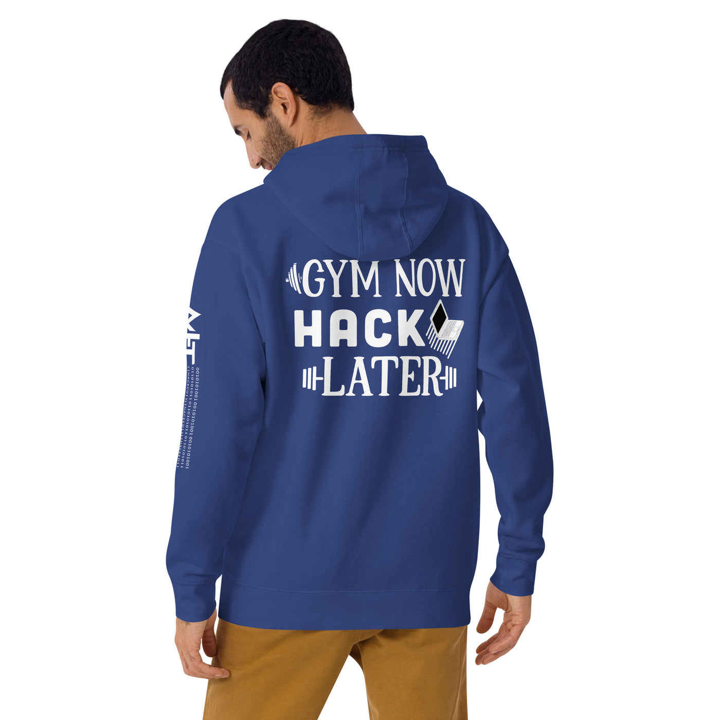 Gym now, hack later - Unisex Hoodie