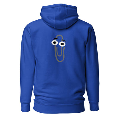 Poor Clippy - Unisex Hoodie (back print)