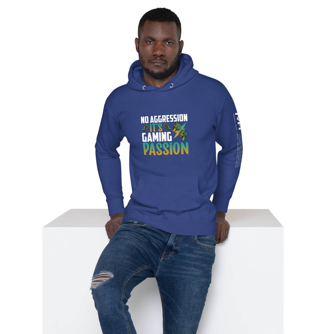 No Aggression, It's Gaming Passion - Unisex Hoodie