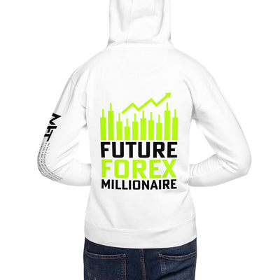 Future Forex Millionaire in Dark Text - Unisex Hoodie ( Back Print )