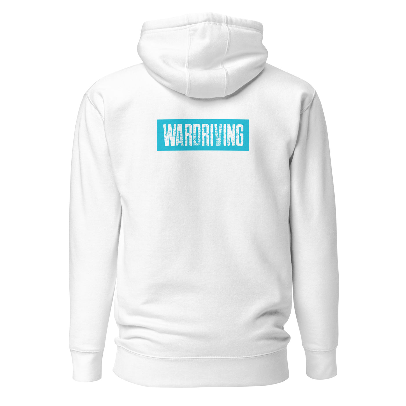 Wardriving Keep calm and search for Wi-Fi - Unisex Hoodie (back print)