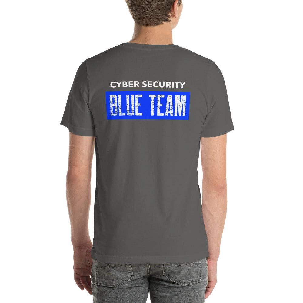 Cyber Security Blue Team V5 Unisex t-shirt ( Back Print )