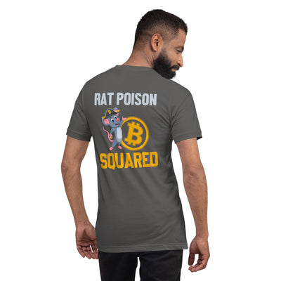 Rat Poison Squared - Unisex t-shirt ( Back Print )