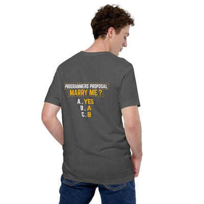 Programmers' Proposal - Unisex t-shirt  ( Bh