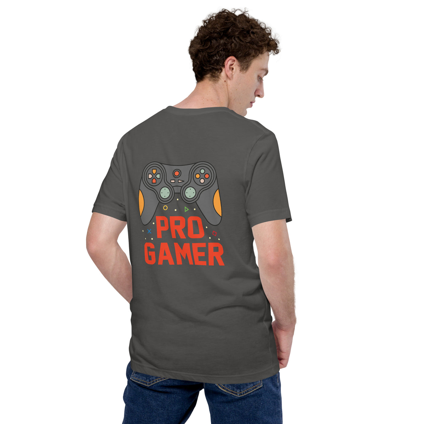 Pro-Gamer - Unisex t-shirt ( Back Print )