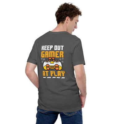 Keep Out Gamer At Play Rima 7 - Unisex t-shirt ( Back Print )
