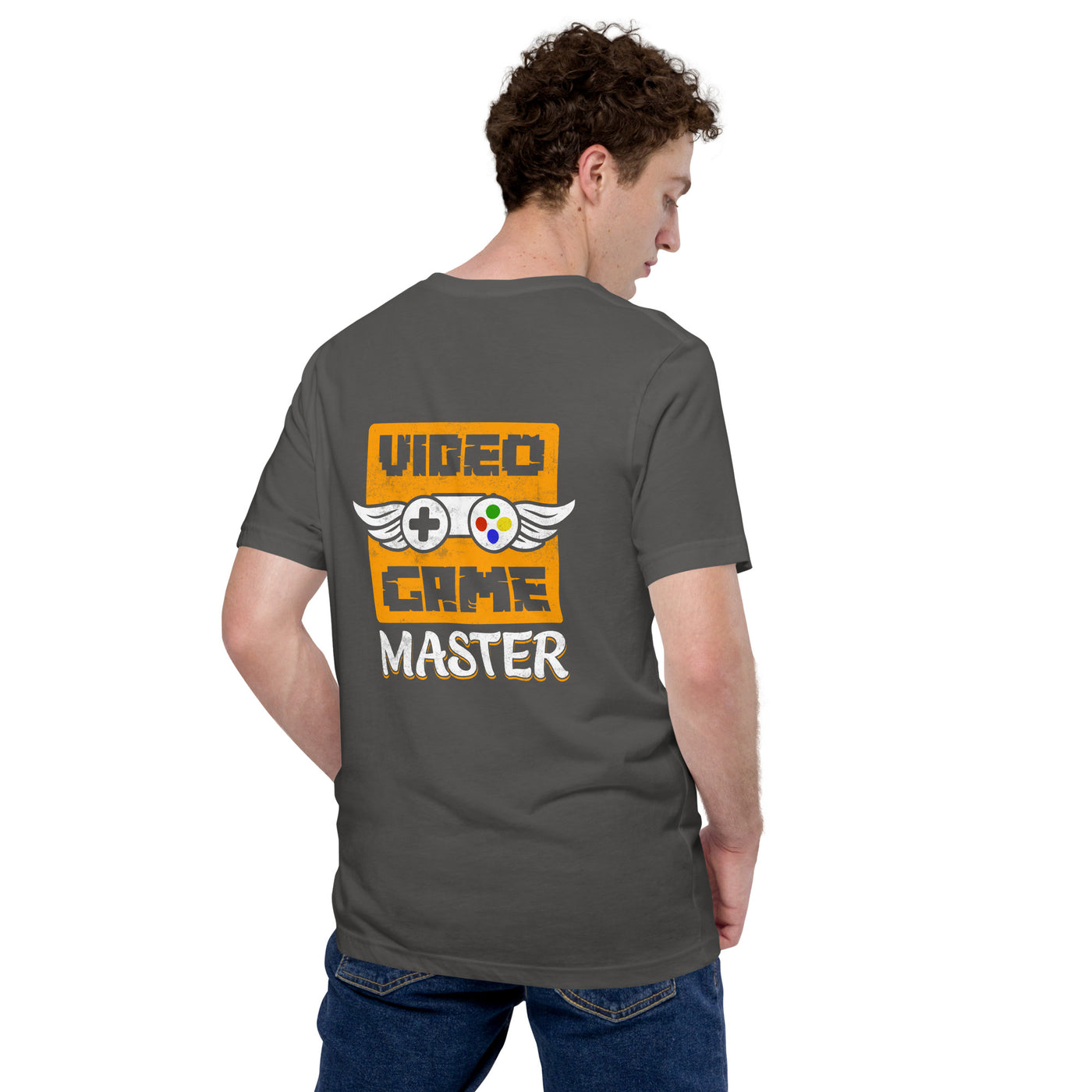 VIDEO GAME MASTER (MAHFUZ) - Unisex t-shirt ( Back Print )