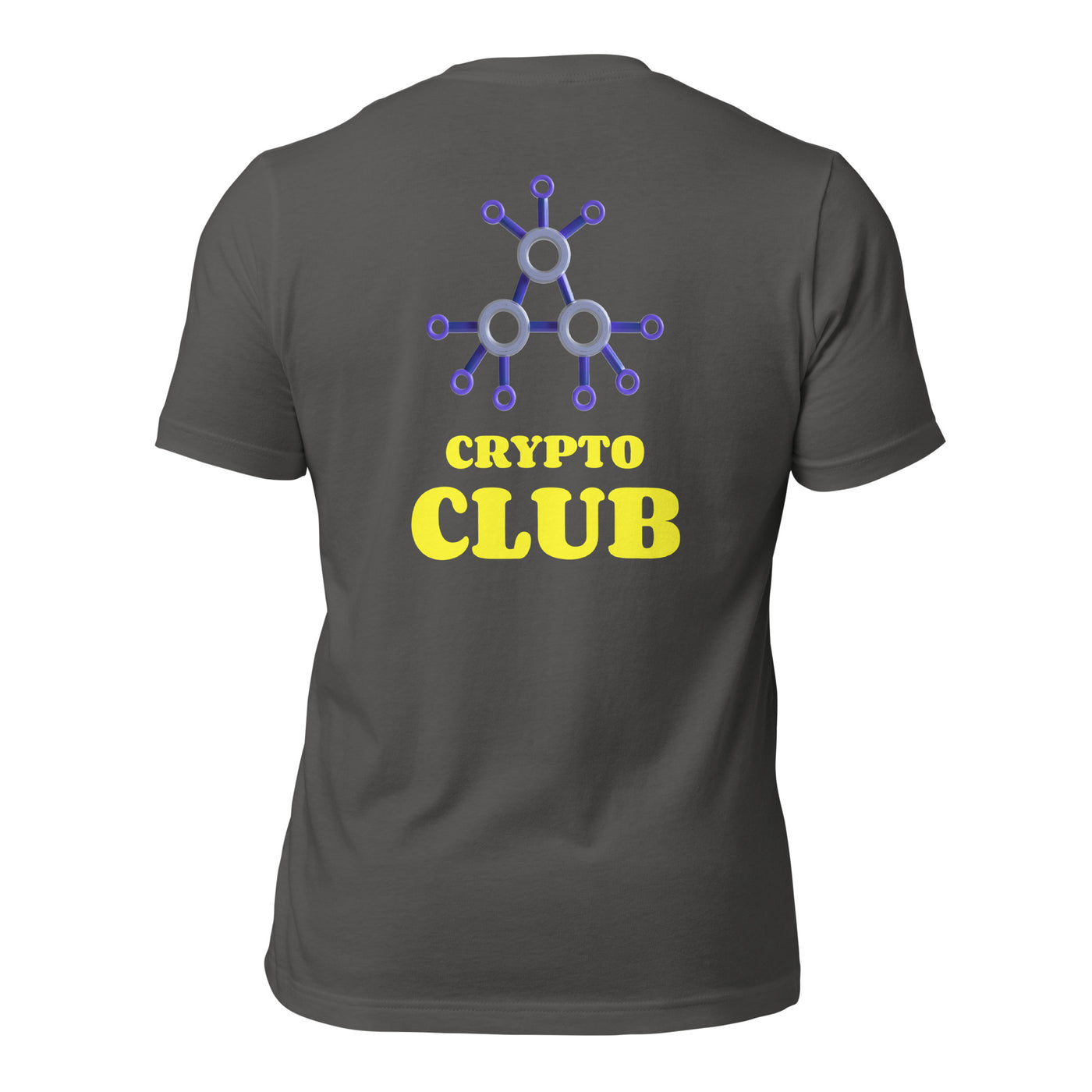 Crypto Club V1 - Unisex t-shirt ( Back Print )