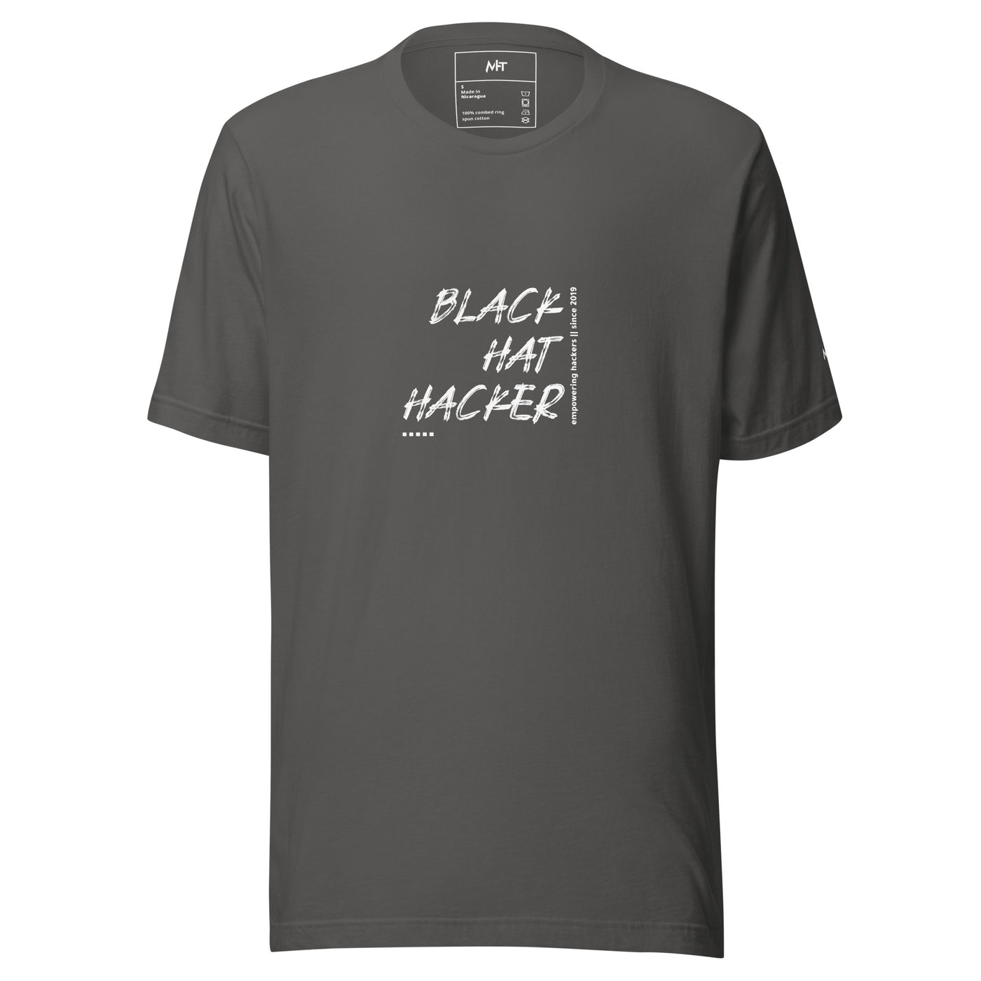 Black Hat Hacker V10 Unisex t-shirt