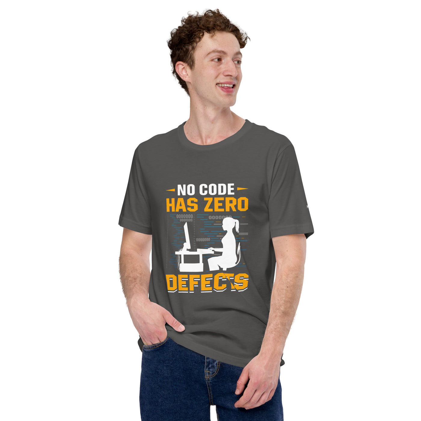 No code has zero defect Unisex t-shirt
