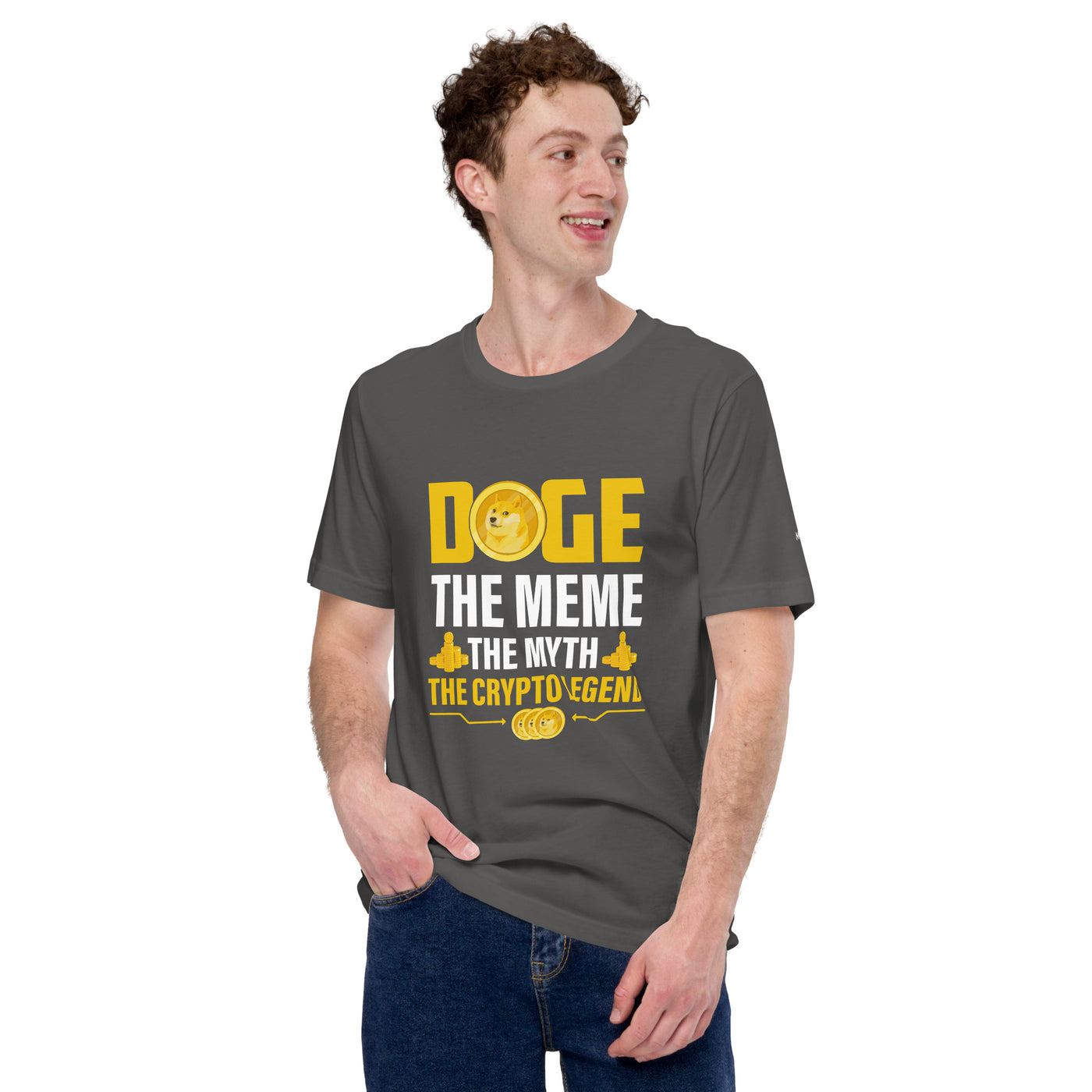 Doge the Meme, the Myth, the Crypto Legend - Unisex t-shirt