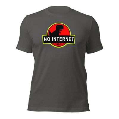 No internet 404 - Unisex t-shirt