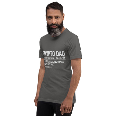 Crypto Dad Definition Unisex t-shirt