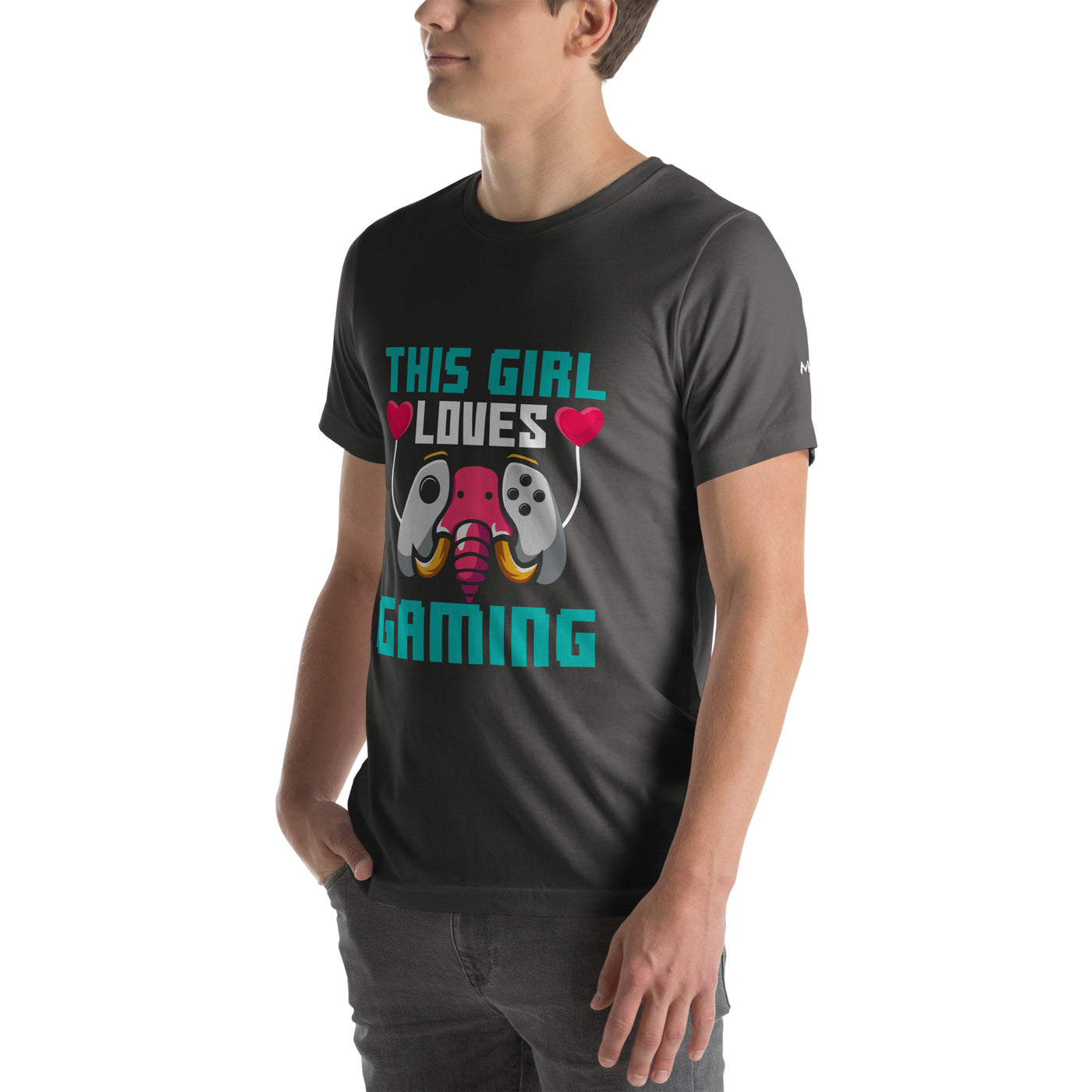 This girl Loves video games ( RiMa ) - Unisex t-shirt